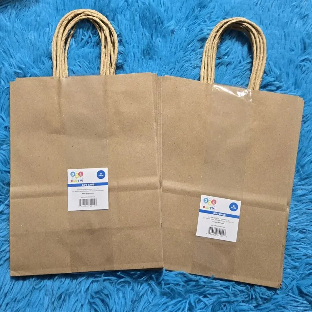 3-2-1 Party! Brown Kraft Paper  7